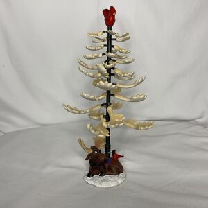 Pacific Rim Moose Antler On SpringsTree Red Cardinal Winter Pine Christmas Tree